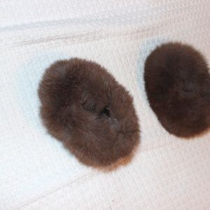 Brown Fox Fur Cuffs